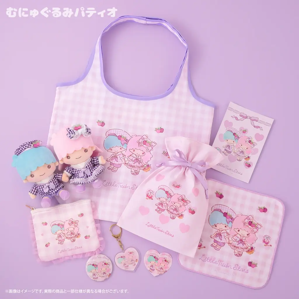 レトロなギンガムチェックがかわいい♡サンリオキャラクターズより「ギンガムフルーツシリーズ」が8月22日(金)～むにゅぐるみパティオ対象店舗で発売開始！ 画像 9