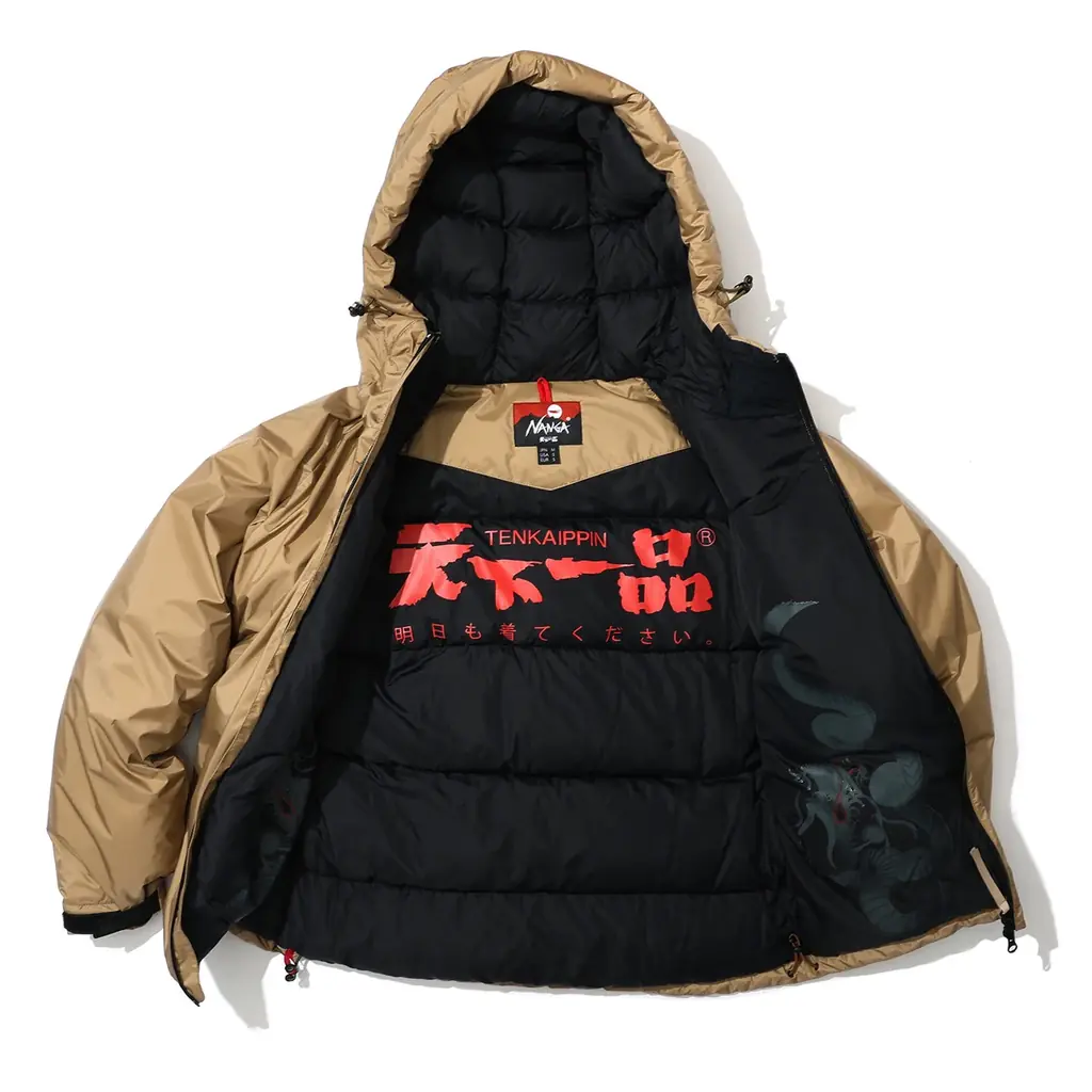 NANGA(ナンガ)天下一品とのコラボレーションが再び登場!第2弾は“こってりベージュ” 画像 3