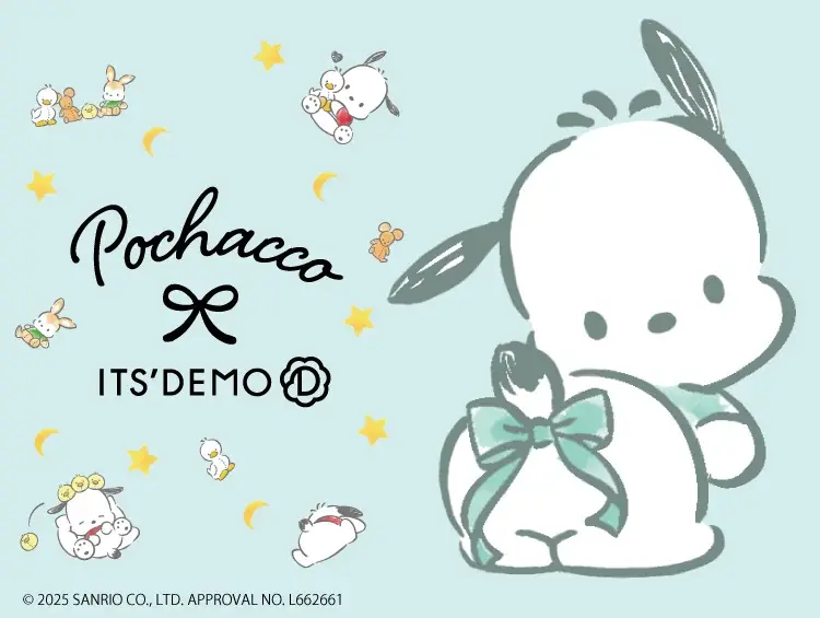 9/12発売 イッツデモ×ポチャッコ 大人かわいい17型