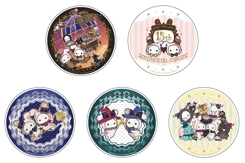 『センチメンタルサーカス』の15周年を記念して、アニメイトカフェグラッテとのコラボが9月から開催! 15周年アートをはじめとした、シャッポたちのイラストのグラッテやクッキーが味わえる!! 画像 2