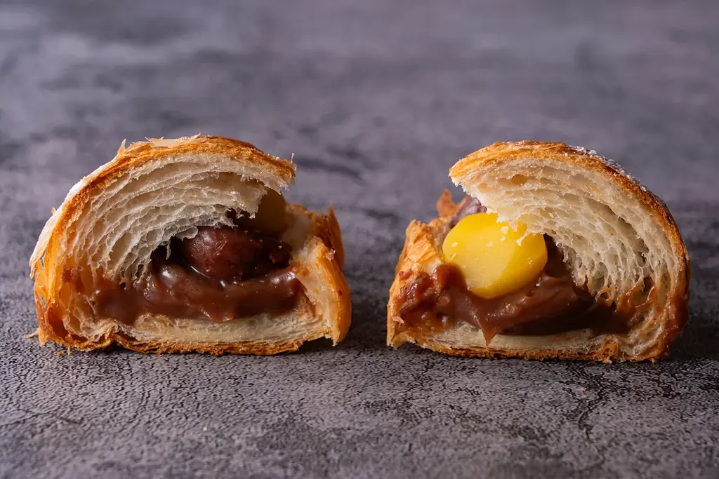 “なると金時を使用したクレームブリュレ”や“フランス産マロンのミルフィーユ”など、秋の食材を使用したスイーツ・ブレッドを販売する「秋の味覚フェア imo×kuri」開催 画像 6