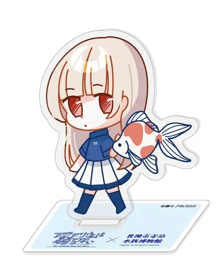 「アクアリウムは踊らない」×「長岡市寺泊水族博物館」描き下ろし コラボイラストグッズ発売決定！ 画像 14