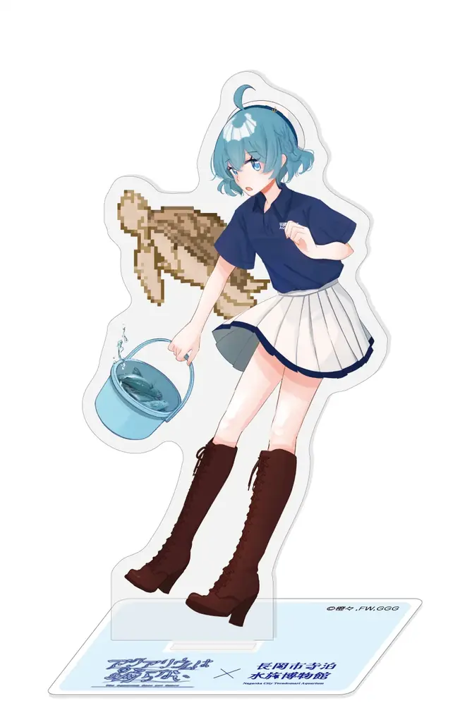 「アクアリウムは踊らない」×「長岡市寺泊水族博物館」描き下ろし コラボイラストグッズ発売決定! 画像 2
