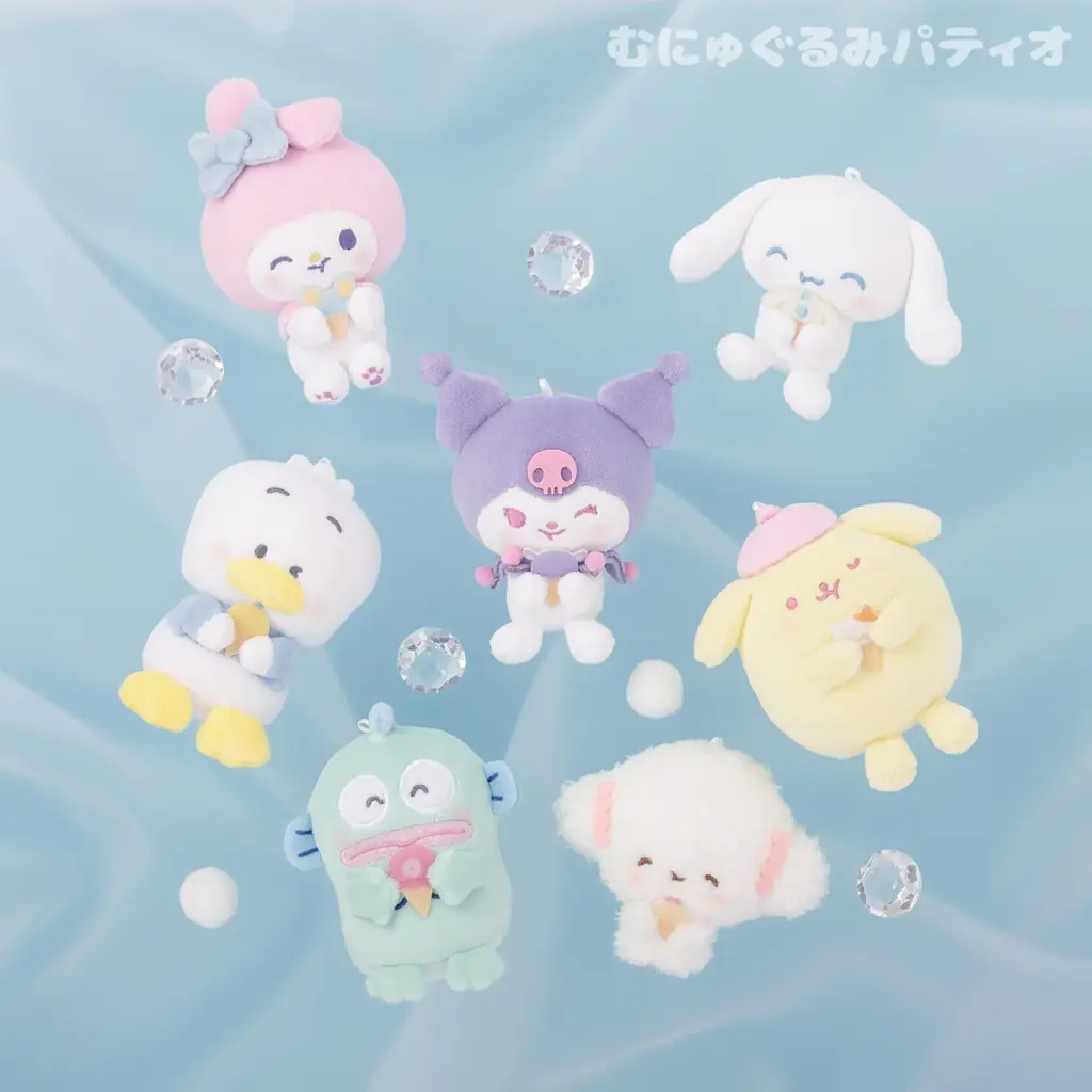 パステルカラーが涼しげ♪サンリオキャラクターズより「アイスキャンディシリーズ」が8月23日(土)~むにゅぐるみパティオ対象店舗で発売開始! 画像 4
