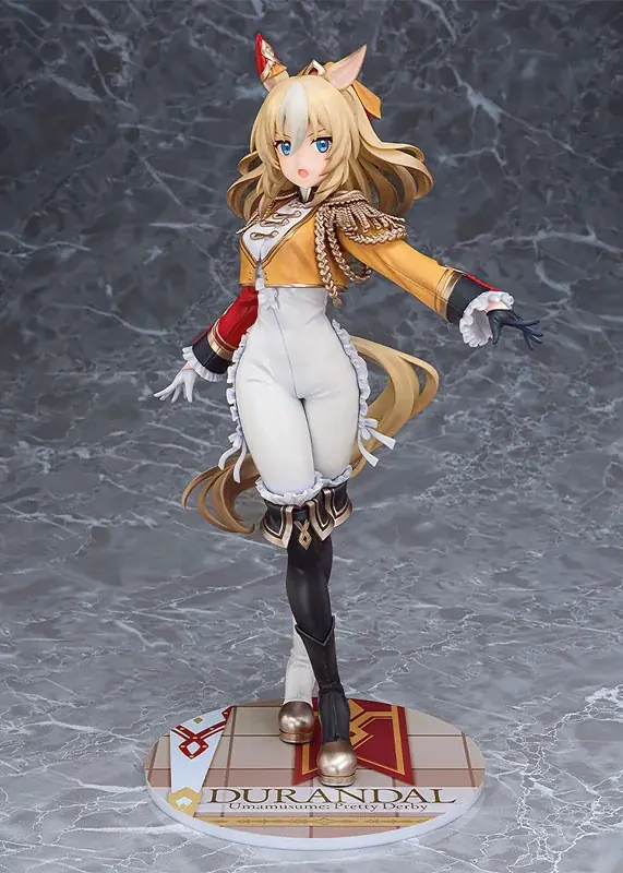 ゲーム『ウマ娘 プリティーダービー』より、「デュランダル」が勝負服「Chevalier fidele」を纏い、堂々と構える姿で立体化。あみあみにて予約受付中。 画像 10