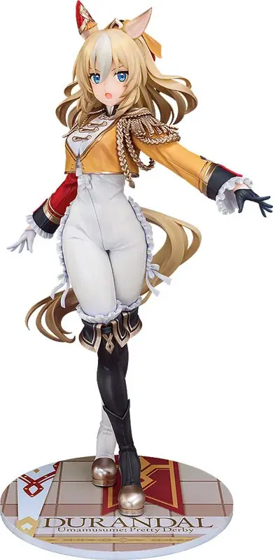 ゲーム『ウマ娘 プリティーダービー』より、「デュランダル」が勝負服「Chevalier fidele」を纏い、堂々と構える姿で立体化。あみあみにて予約受付中。 画像 3