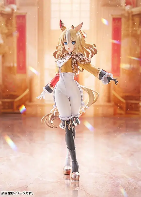 ゲーム『ウマ娘 プリティーダービー』より、「デュランダル」が勝負服「Chevalier fidele」を纏い、堂々と構える姿で立体化。あみあみにて予約受付中。 画像 4
