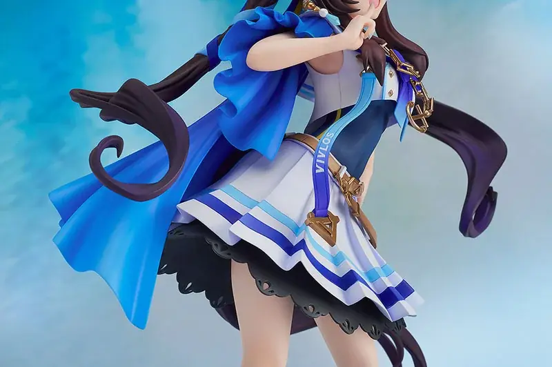 ゲーム『ウマ娘 プリティーダービー』より三姉妹の末っ子「ヴィブロス」が、立ち絵イラストをもとにフィギュア化。あみあみにて予約受付中。 画像 12