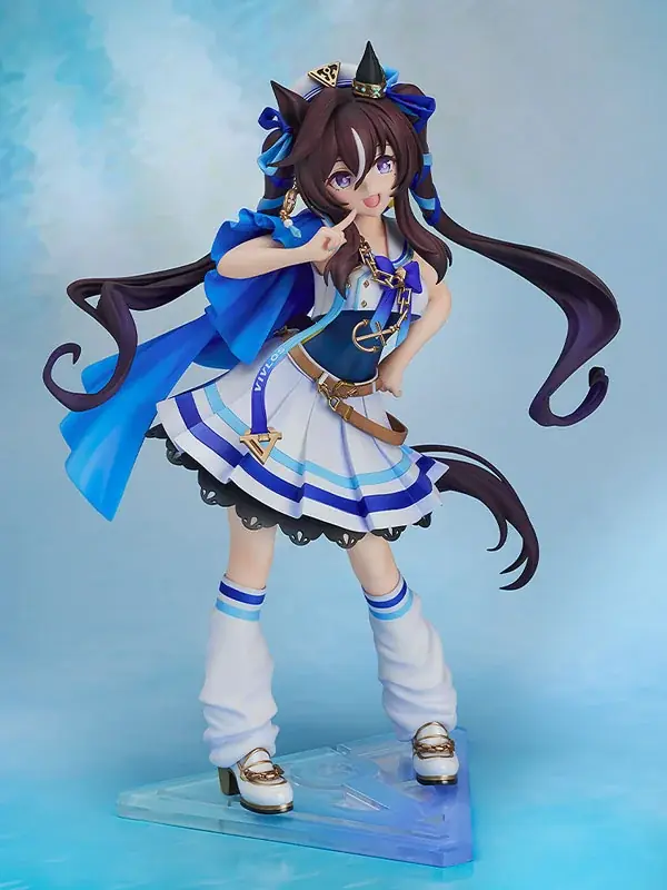 ゲーム『ウマ娘 プリティーダービー』より三姉妹の末っ子「ヴィブロス」が、立ち絵イラストをもとにフィギュア化。あみあみにて予約受付中。 画像 13