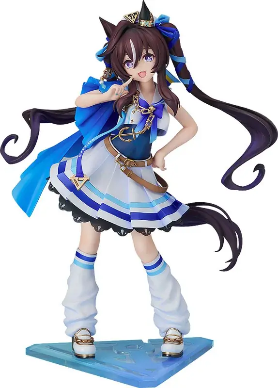 ゲーム『ウマ娘 プリティーダービー』より三姉妹の末っ子「ヴィブロス」が、立ち絵イラストをもとにフィギュア化。あみあみにて予約受付中。 画像 3