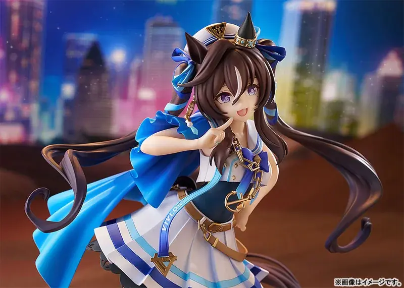 ゲーム『ウマ娘 プリティーダービー』より三姉妹の末っ子「ヴィブロス」が、立ち絵イラストをもとにフィギュア化。あみあみにて予約受付中。 画像 8