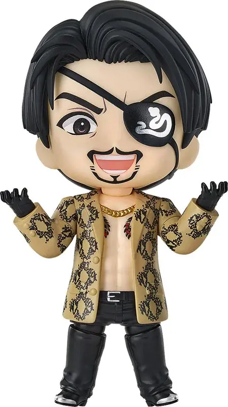 大人気ゲーム『龍が如く』シリーズより、「真島吾朗」がねんどろいどになって登場。あみあみにて予約受付中。 画像 3