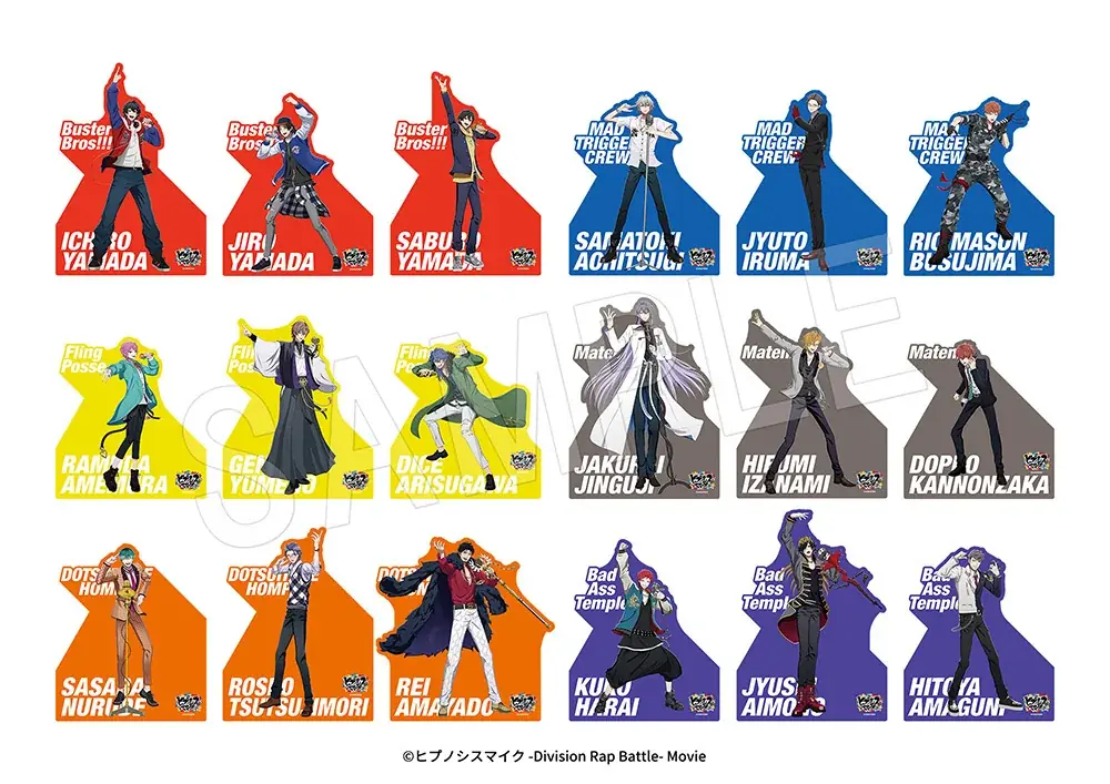 『ヒプノシスマイク -Division Rap Battle- レペゼン マルイ2025』が有楽町マルイを含む全国7店舗にて開催!新規描き起こしイラストを使用したグッズや「もちころりん」の新作が登場! 画像 5