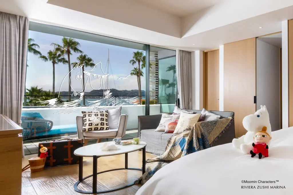 「ムーミン」の物語にひたる旅、秋の湘南へ。海と富士山が出逢う「リビエラ逗子マリーナ」で、泊まり・味わい・アートに心ほどけるラグジュアリーな休日”大人の贅沢バカンス”を。 画像 2