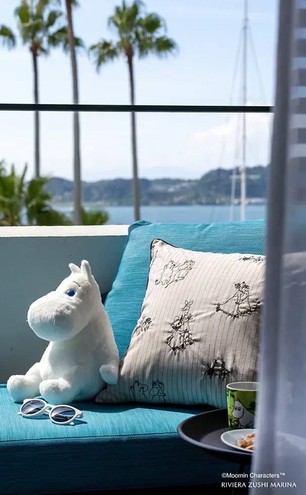 「ムーミン」の物語にひたる旅、秋の湘南へ。海と富士山が出逢う「リビエラ逗子マリーナ」で、泊まり・味わい・アートに心ほどけるラグジュアリーな休日”大人の贅沢バカンス”を。 画像 3