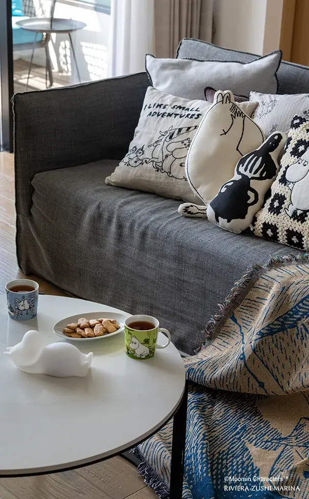 「ムーミン」の物語にひたる旅、秋の湘南へ。海と富士山が出逢う「リビエラ逗子マリーナ」で、泊まり・味わい・アートに心ほどけるラグジュアリーな休日”大人の贅沢バカンス”を。 画像 4