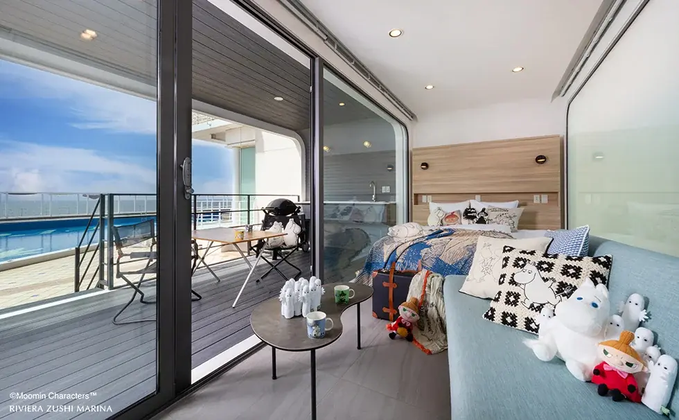 「ムーミン」の物語にひたる旅、秋の湘南へ。海と富士山が出逢う「リビエラ逗子マリーナ」で、泊まり・味わい・アートに心ほどけるラグジュアリーな休日”大人の贅沢バカンス”を。 画像 8