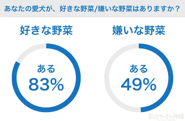 【飼い主389人に調査】犬が好きな野菜No.1は断トツ●●だった！嫌いな野菜ランキングも公開 画像 3