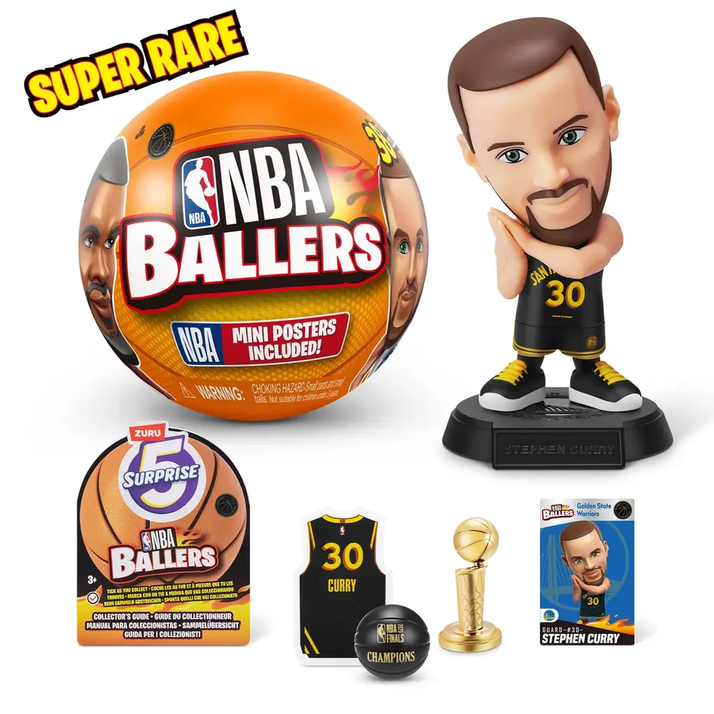 NBAスター選手のフィギュアがランダムで当たる！「NBA Ballers Vol.1 シークレットフィギュア」NBA Store Japanで販売開始 画像 3