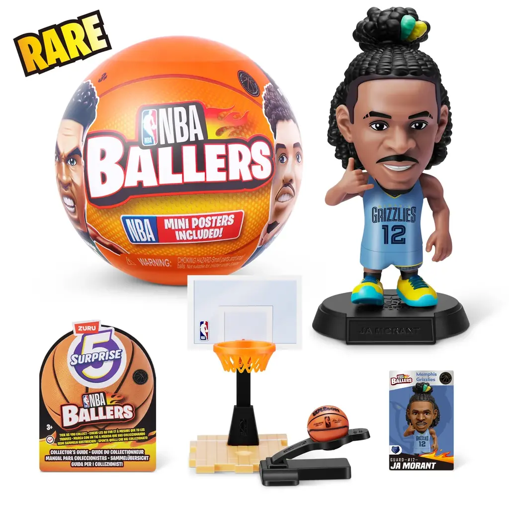 NBAスター選手のフィギュアがランダムで当たる！「NBA Ballers Vol.1 シークレットフィギュア」NBA Store Japanで販売開始 画像 4
