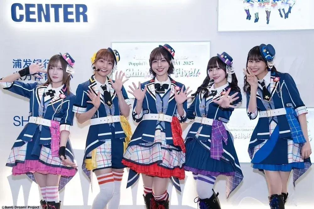 ポピパ結成10周年、初の海外単独公演を上海で開催