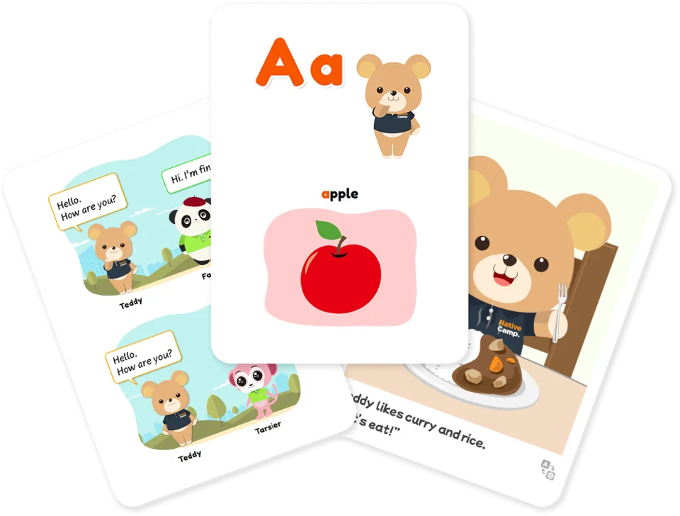 【ネイティブキャンプ キッズ】かわいいキャラクター満載の絵本教材「キッズ – 絵本のえいご」に初級編を追加リリース 画像 7