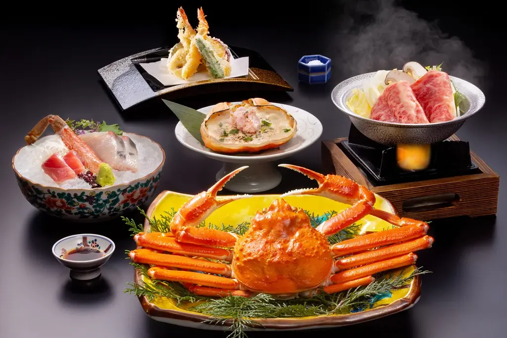 【加賀・山中温泉】ズワイガニをひとり1.5杯! 造り、茹で、グラタン、〆の蟹ご飯まで☆姿そのままに愉しむ幸せ 画像 7