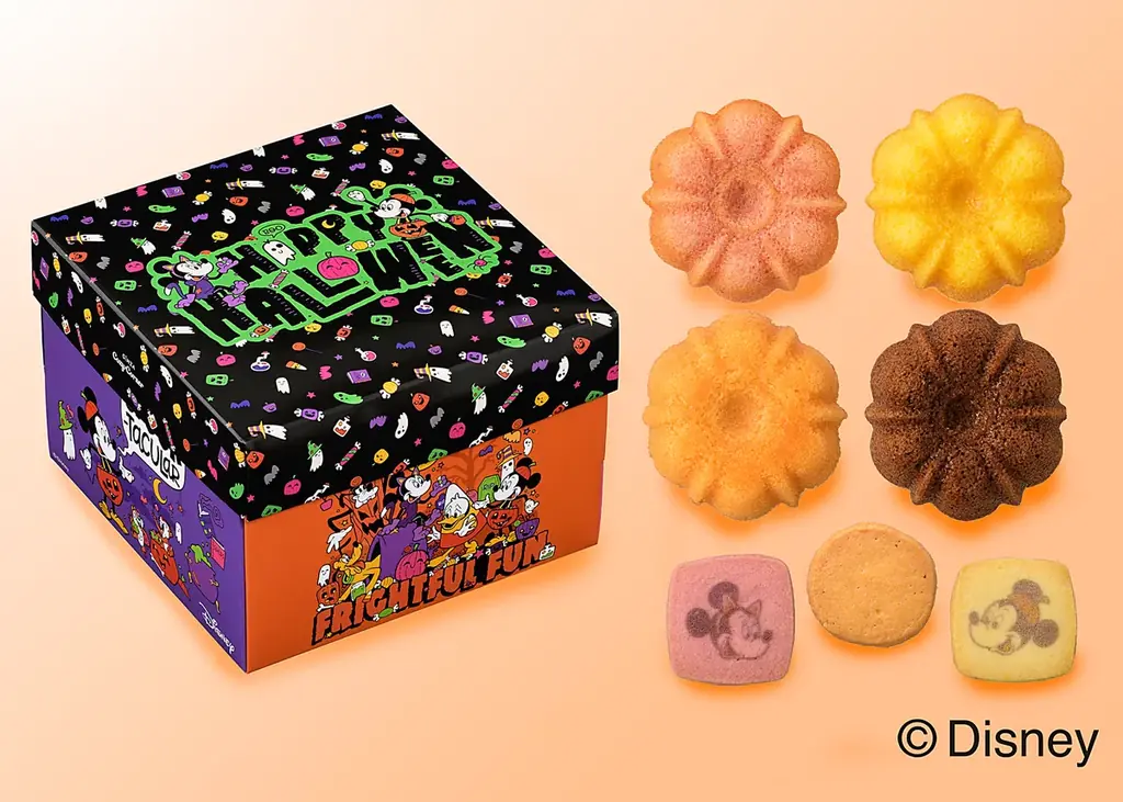 【銀座コージーコーナー】ダークな魅力「ディズニーヴィランズ」デザインのハロウィン焼菓子ギフト。今年は、トートバッグとブック形BOXが登場! 画像 4