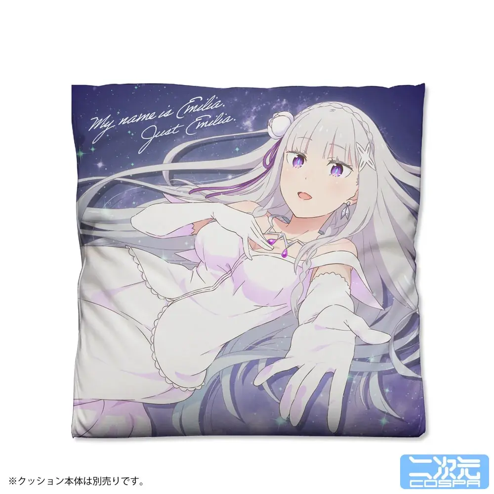 『Re:ゼロから始める異世界生活』より、「エミリア」と「ラム＆レム」のクッションカバー、「鬼がかってますね」トートバッグ、エミリアたちのパスケースなどが新登場！【株式会社コスパ】 画像 3