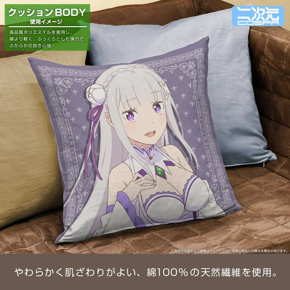 『Re:ゼロから始める異世界生活』より、「エミリア」と「ラム&レム」のクッションカバー、「鬼がかってますね」トートバッグ、エミリアたちのパスケースなどが新登場!【株式会社コスパ】 画像 7