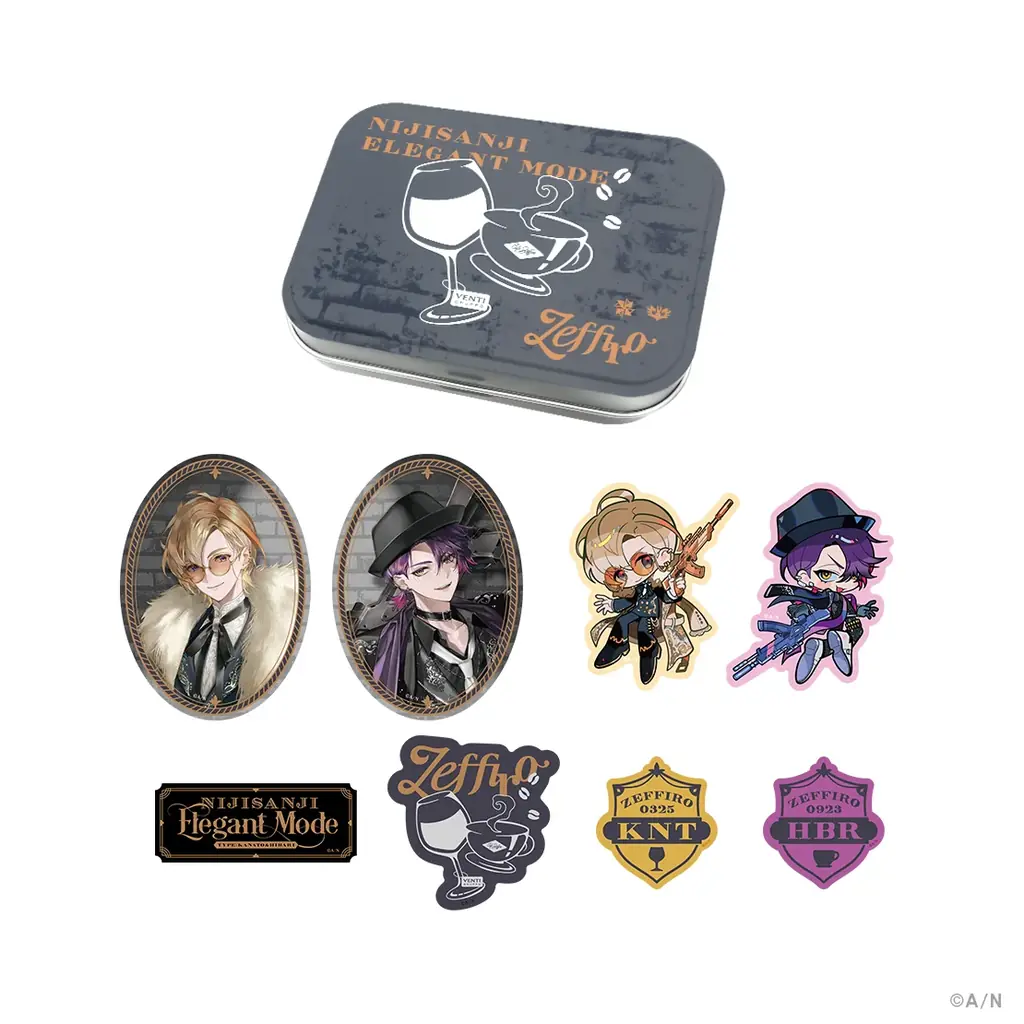 にじさんじから「NIJISANJI Elegant Mode Type:Kanato&Hibari」グッズが登場!2025年8月27日(水)18時から販売開始! 画像 10
