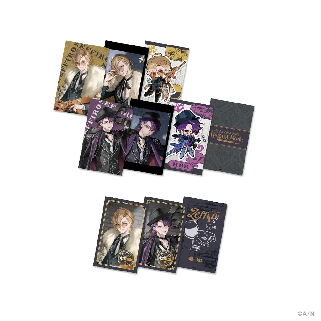 にじさんじから「NIJISANJI Elegant Mode Type:Kanato&Hibari」グッズが登場!2025年8月27日(水)18時から販売開始! 画像 5