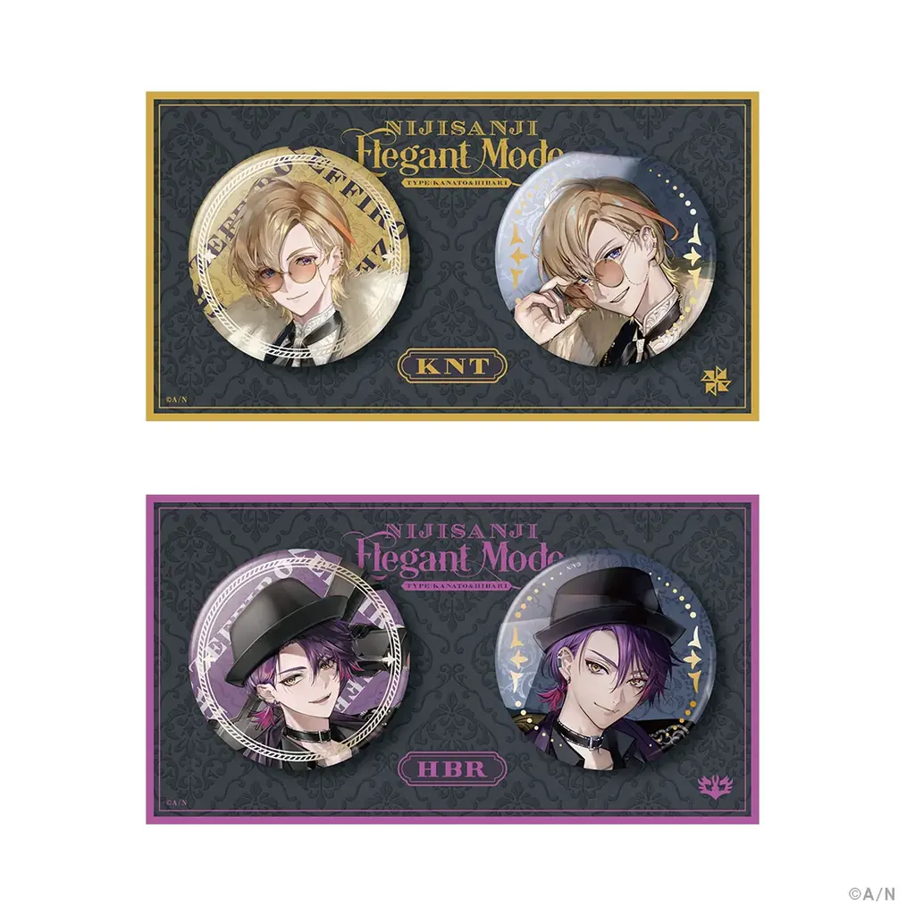 にじさんじから「NIJISANJI Elegant Mode Type:Kanato&Hibari」グッズが登場!2025年8月27日(水)18時から販売開始! 画像 6
