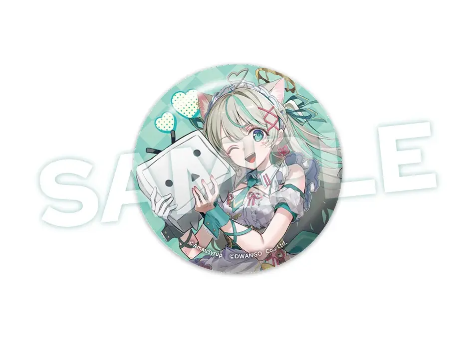 人気Vtuber「天羽しろっぷ」と「ニコニコテレビちゃん」が初コラボ！イラストレーター 河地りん描き下ろしグッズをドワンゴジェイピーストアにて8月29日より発売 画像 10