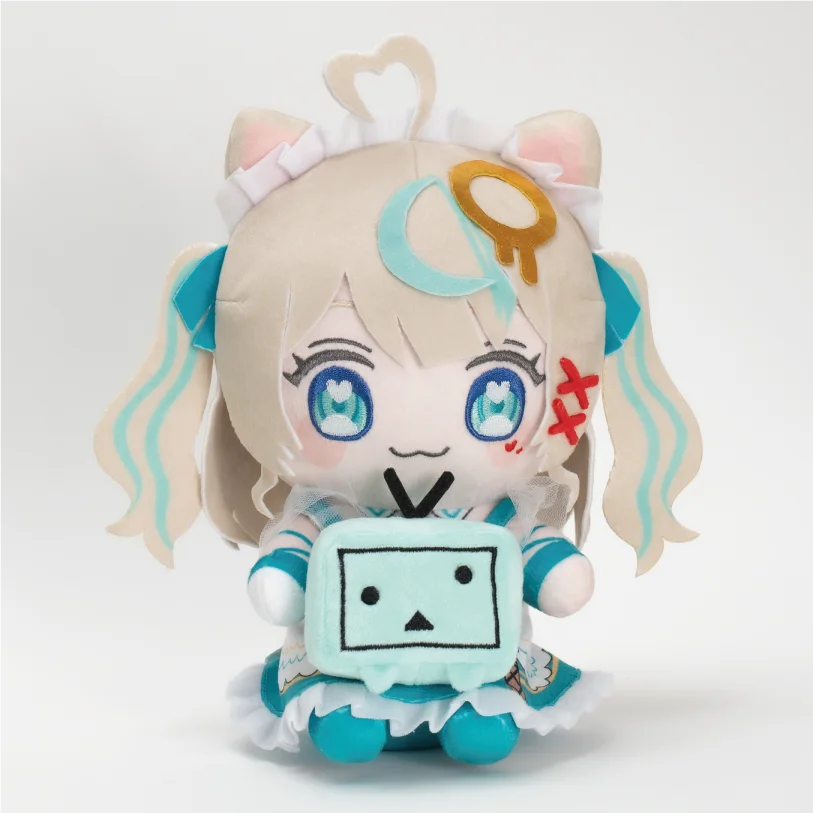 人気Vtuber「天羽しろっぷ」と「ニコニコテレビちゃん」が初コラボ!イラストレーター 河地りん描き下ろしグッズをドワンゴジェイピーストアにて8月29日より発売 画像 3