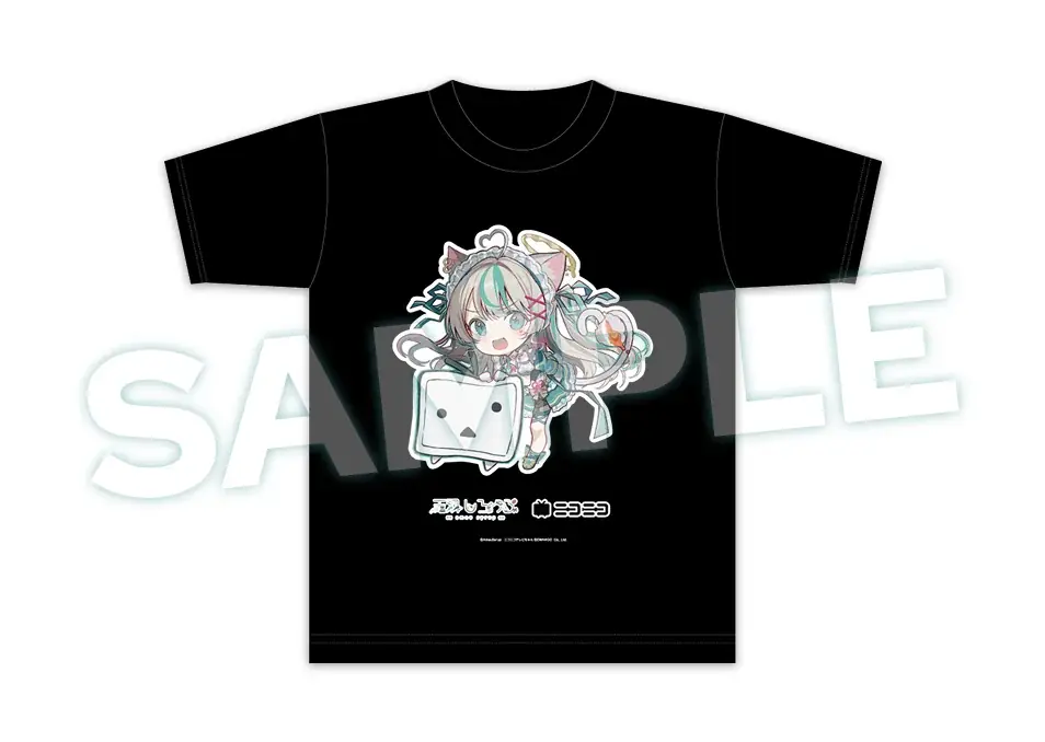 人気Vtuber「天羽しろっぷ」と「ニコニコテレビちゃん」が初コラボ！イラストレーター 河地りん描き下ろしグッズをドワンゴジェイピーストアにて8月29日より発売 画像 8