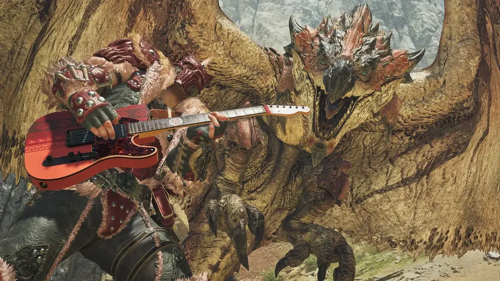 『モンスターハンターワイルズ』にて、明日8月27日(水)より「Fender®」スペシャルコラボを配信。 画像 2