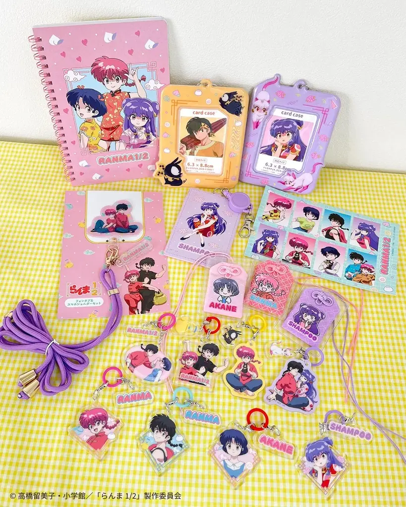 『らんま1/2』が5年ぶりにサンキューマートにカムバック! 90’sテイスト×推しキャラで楽しむ、全品390円(税込429円)の限定アイテムを9月中旬より発売 画像 5