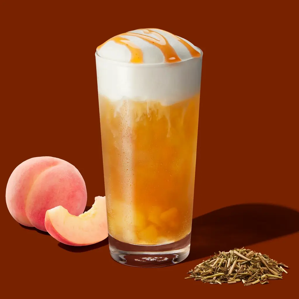 「スターバックス ティー & カフェ」秋の新商品は“ふんわり”ムースのティー体験！ほうじ茶と白桃の果実感溢れるティービバレッジが9月3日（水）より登場 画像 4