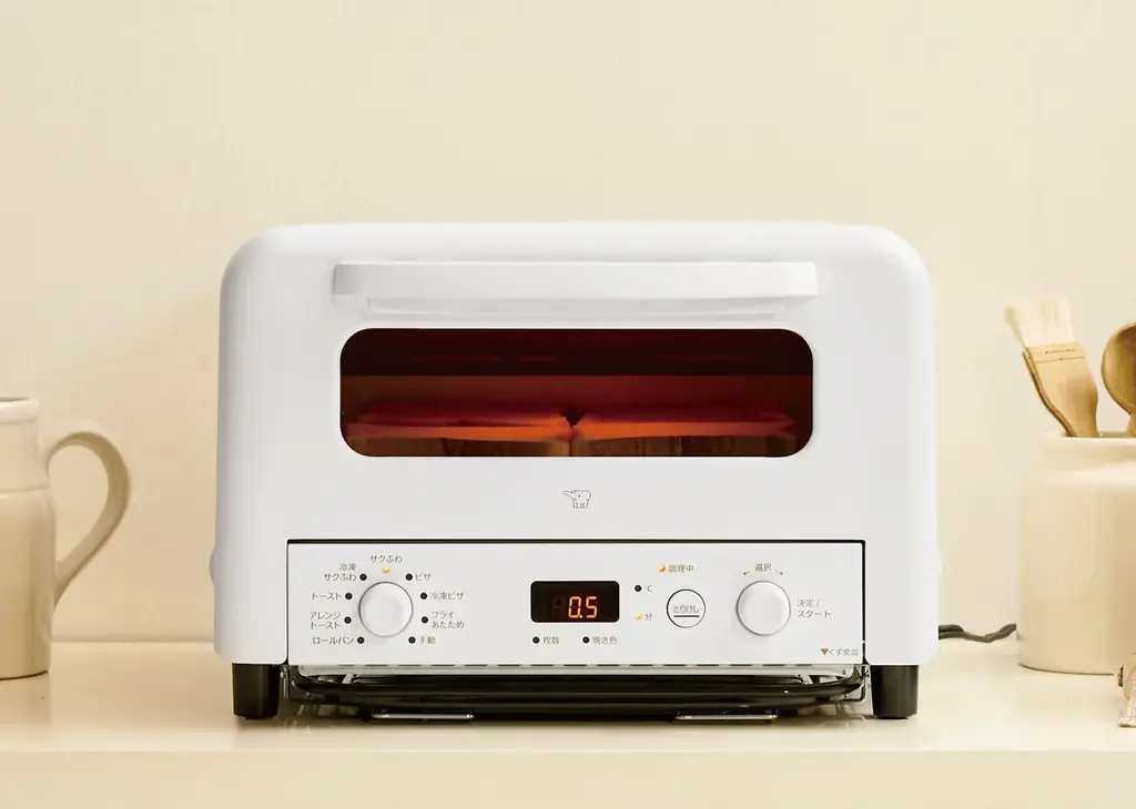 「石窯」をヒントに、熱を逃がさずスピーディーに焼き上げる オーブントースター(EQ-HM30) 新発売 画像 2