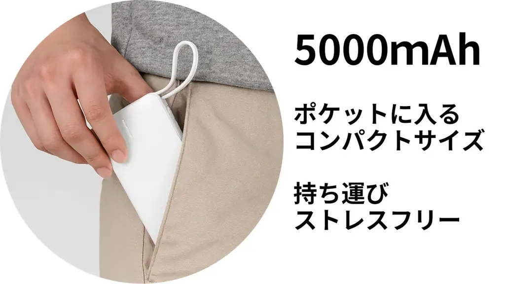【長寿命】「リン酸鉄リチウムイオン電池採用のモバイルバッテリー」新登場! 画像 3