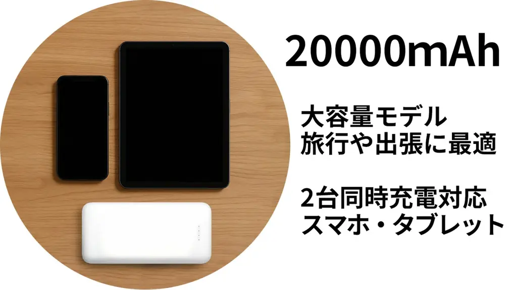 【長寿命】「リン酸鉄リチウムイオン電池採用のモバイルバッテリー」新登場! 画像 5