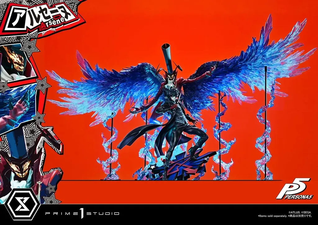 『ペルソナ５』に登場する、「アルセーヌ」の1/4スケールスタチューが予約開始 画像 11