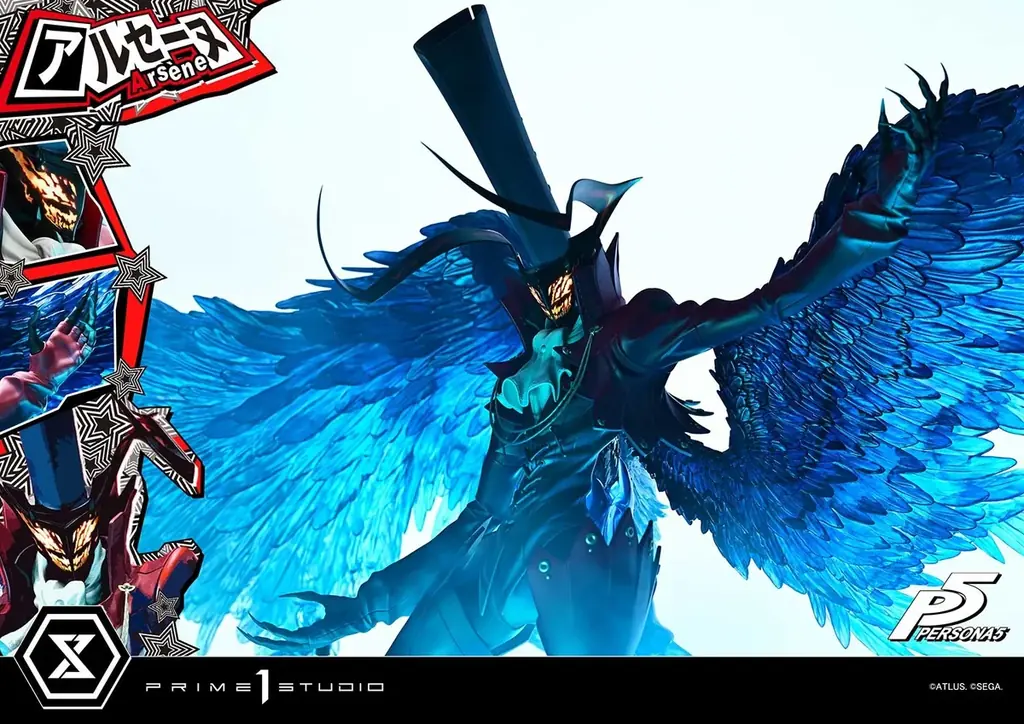 『ペルソナ５』に登場する、「アルセーヌ」の1/4スケールスタチューが予約開始 画像 13