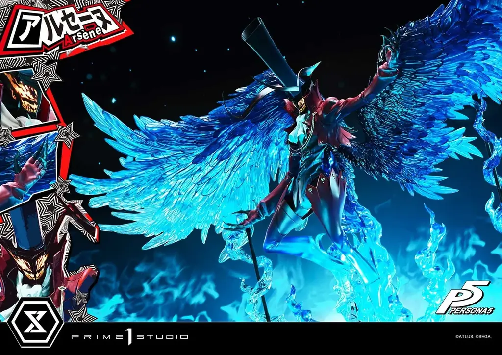 『ペルソナ５』に登場する、「アルセーヌ」の1/4スケールスタチューが予約開始 画像 2