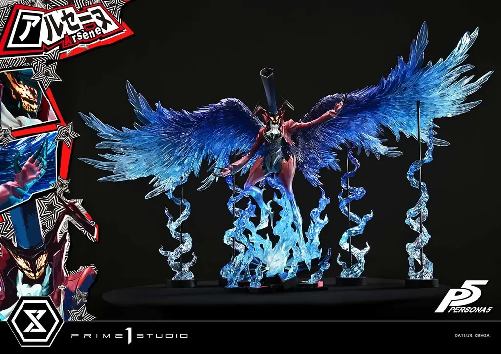 『ペルソナ5』に登場する、「アルセーヌ」の1/4スケールスタチューが予約開始 画像 3