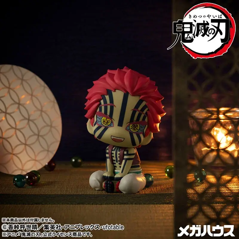 『鬼滅の刃』より「猗窩座」が、大人気フィギュアシリーズ「るかっぷ」に登場。あみあみにて予約受付中。 画像 11