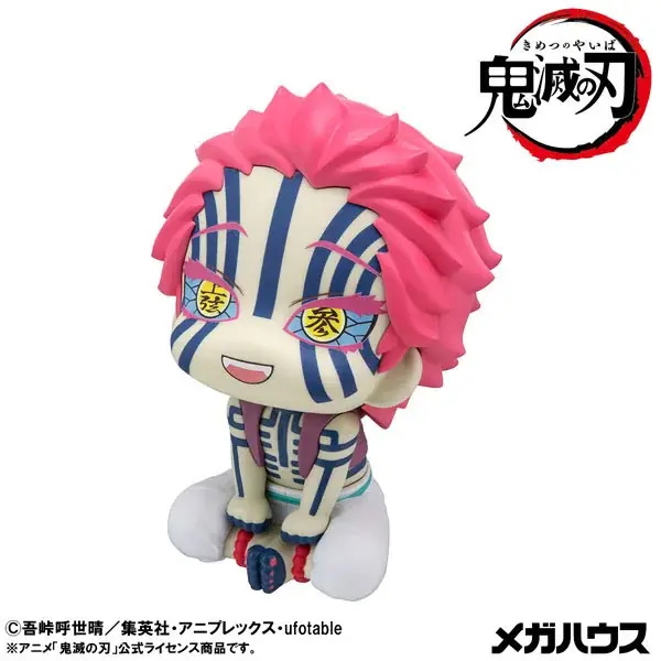 『鬼滅の刃』より「猗窩座」が、大人気フィギュアシリーズ「るかっぷ」に登場。あみあみにて予約受付中。 画像 6