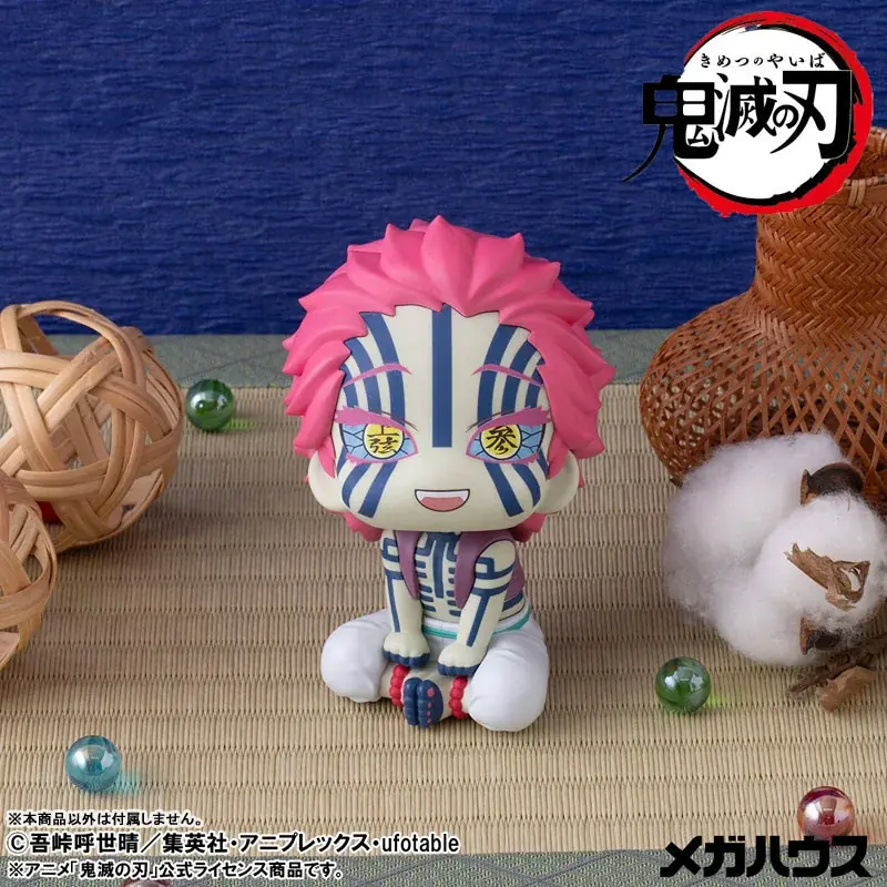 『鬼滅の刃』より「猗窩座」が、大人気フィギュアシリーズ「るかっぷ」に登場。あみあみにて予約受付中。 画像 9