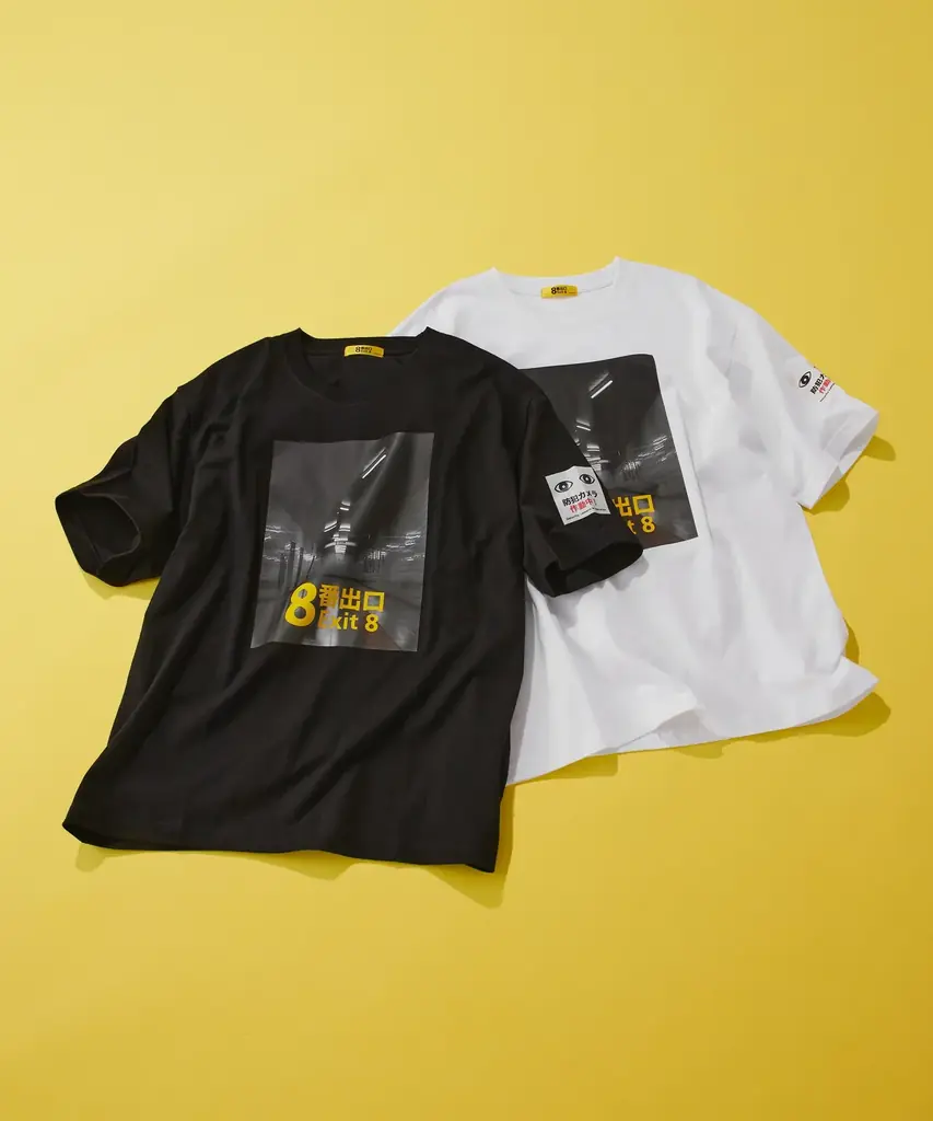 映画『8番出口』 × and ST アパレルコラボ全10型が登場!8月29日よりand ST TOKYOでポップアップストア開催とWEBストアにて予約受付開始 画像 4